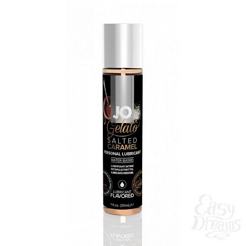  1: SYSTEM JO,   JO GELATO SALTED CARAMEL FLAVORED LUBRICANT 30mL