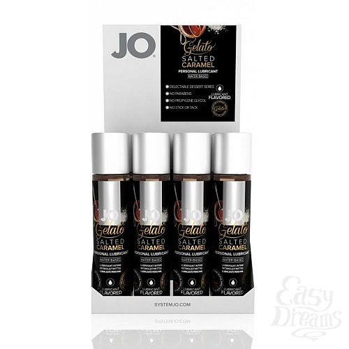  2 SYSTEM JO,   JO GELATO SALTED CARAMEL FLAVORED LUBRICANT 30mL