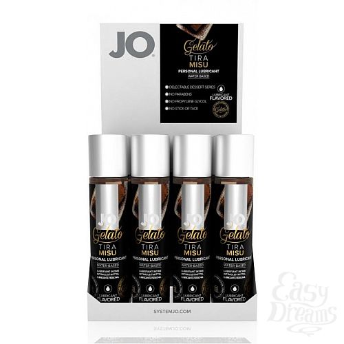  2 SYSTEM JO,   JO GELATO TIRAMISU FLAVORED LUBRICANT 30mL