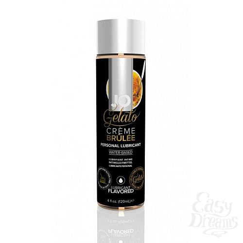  1: SYSTEM JO,   JO GELATO CREME BRULEE FLAVORED LUBRICANT 120mL