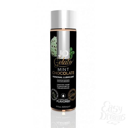  1: SYSTEM JO,   JO GELATO MINT CHOCOLATE FLAVORED LUBRICANT 120mL