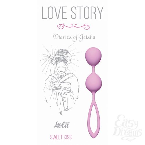 Фотография 1:  LOLA TOYS  Вагинальные шарики Love Story Diaries of a Geisha Sweet Kiss 3005-01Lola