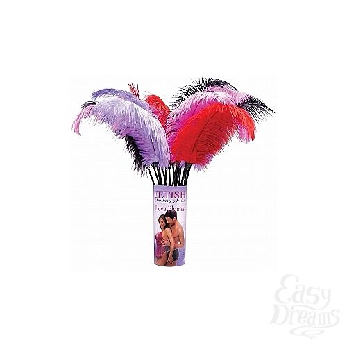  1: Fetish Fantasy  Love Plumes 12 per Display