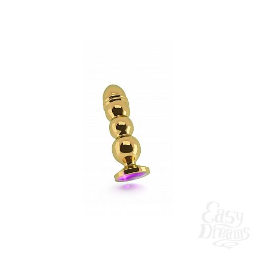  1: Shotsmedia   4.9 R10 RICH Gold/Purple Sapphire SH-RIC010GLD