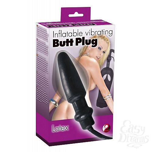  2    Inflatable Vibrating Butt Plug