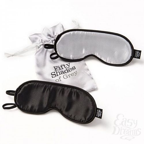  2 Fifty Shades of Grey     FSoG Soft Twin Blindfold Set 