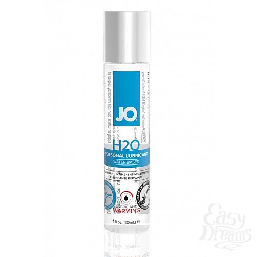  1:       JO Personal Lubricant H2O Warming, 1 oz (30.)