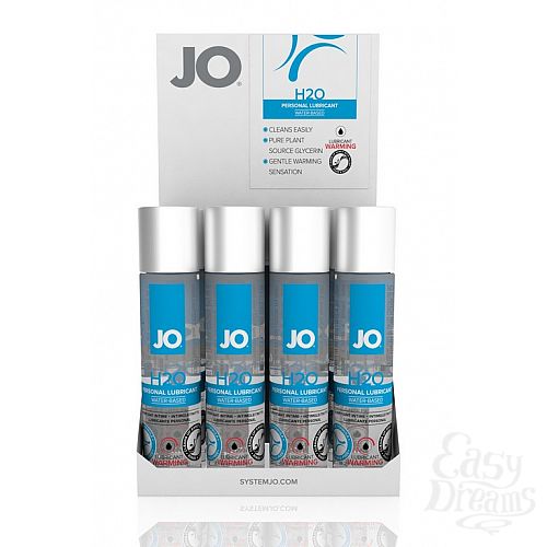  2       JO Personal Lubricant H2O Warming, 1 oz (30.)