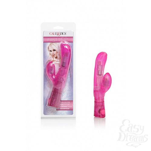  1: California Exotic Novelties  First Time Dual Exciter PINK