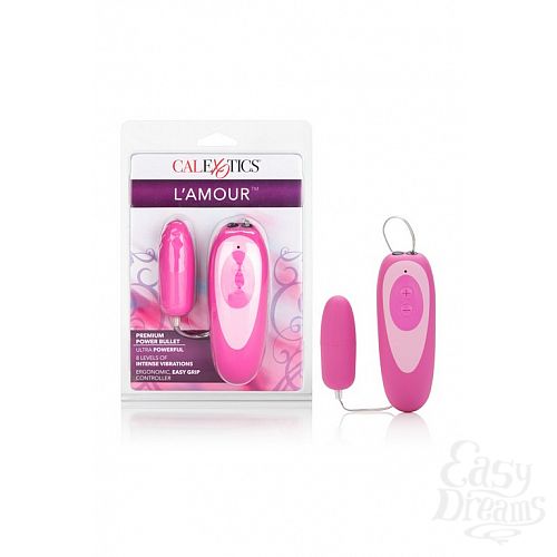  1: California Exotic Novelties  L Amour Premium Power Pack - 8-Speed Bullets-PINK