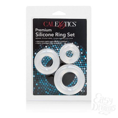 3    3    Premium Silicone Ring Set