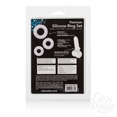  4    3    Premium Silicone Ring Set