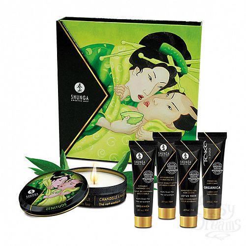  1: SHUNGA    Shunga Organica Exotic Green Tea,  