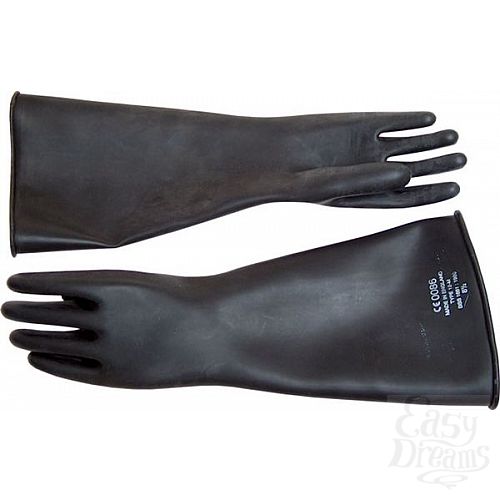  1:    Thick Industrial Rubber Gloves 