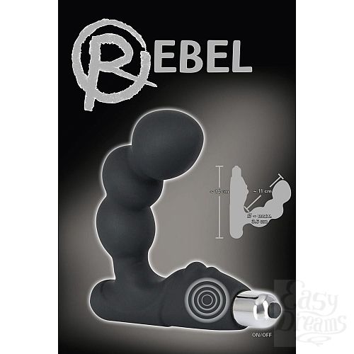  5      Rebel Bead-shaped Prostate Stimulator