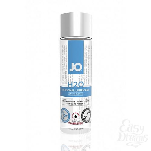  1: SYSTEM JO,       JO Personal Lubricant H2O Warming, 8 oz (240.)