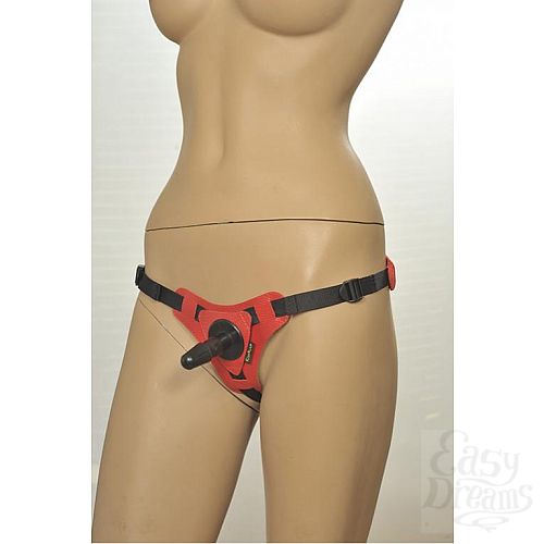  2 Kanikule  Kanikule Leather Strap-on Harness vac-u-lock Anatomic Thong 