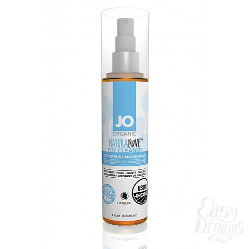  1:      JO ORGANIC - TOY CLEANER - FRAGRANCE FREE, 4 oz  (120 )