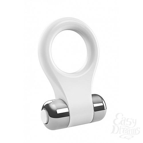  3 OVO  - OVO B1 VIBRATING   RING WHITE/CHROM