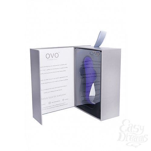  5 OVO     OVO S3 RECHARGEABLE LAY ON PURPLE