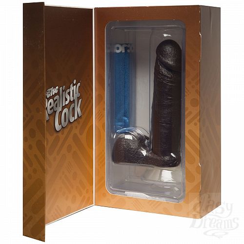 3     The Realistic Cock 6  with Removable Vac-U-Lock Suction Cup - 19,8 .