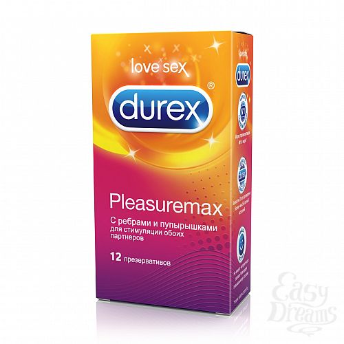  2 Durex  Pleasuremax  (12) 