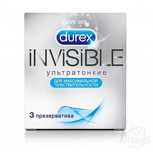  1:    Durex Invisible - 3 .