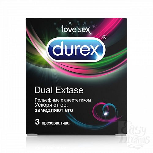  1:      Durex Dual Extase - 3 .