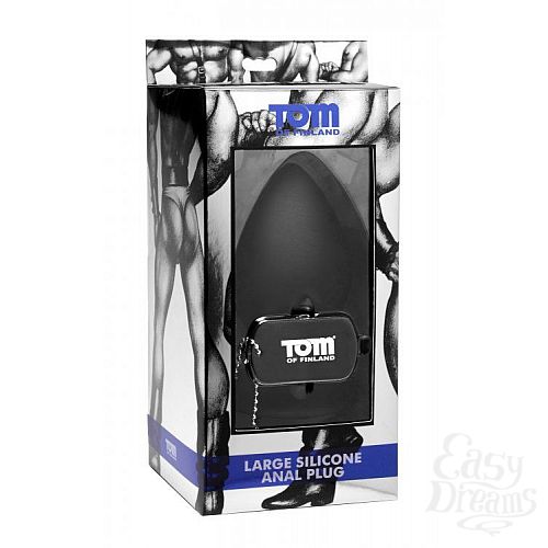  2    Tom of Finland Large Silicone Anal Plug - 11,5 .