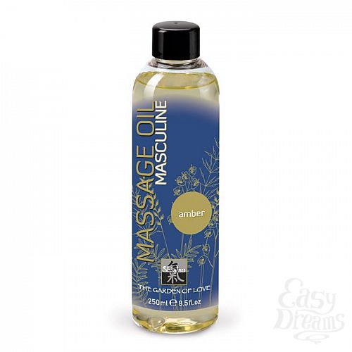  1:    Massage Oil Masculine Amber - 250 .