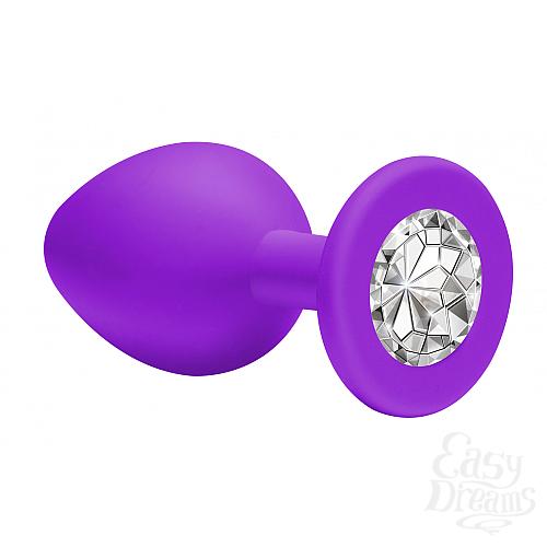  3  Lola Toys Emotions    Emotions Cutie Medium Purple clear crystal 4012-06Lola