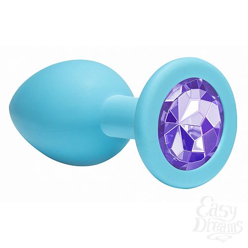  3  Lola Toys Emotions    Emotions Cutie Medium Turquoise light purple crystal 4012-04Lola