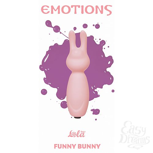  1:  Lola Toys Emotions    Emotions Funny Bunny Light pink 4007-02Lola