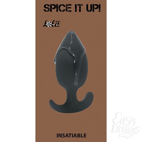  3  Lola Toys Spice It Up    Insatiable Dark Grey 8011-02lola