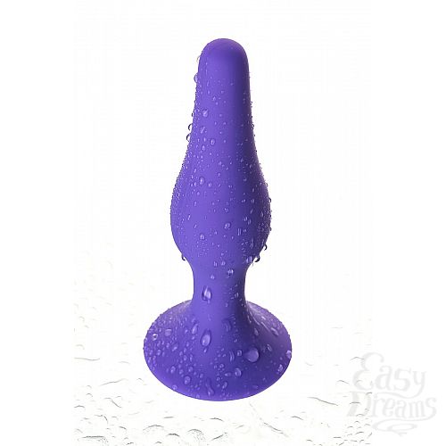 Фотография 6  Фиолетовая анальная втулка Toyfa A-toys - 11,3 см.