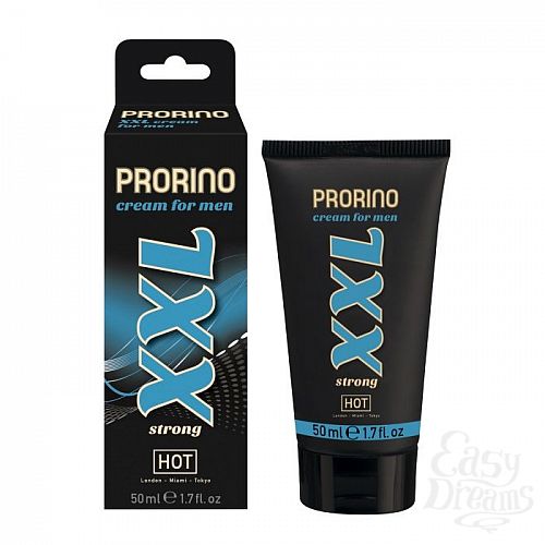 Фотография 1:  Интимный крем для мужчин Prorino XXL - 50 мл.