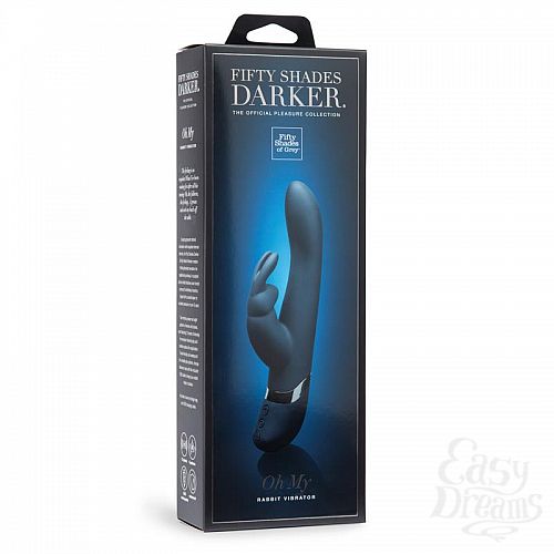  6 Fifty Shades Darker Fifty Shades Darker  Oh My USB Rechargeable Rabbit Vibrator, 25  