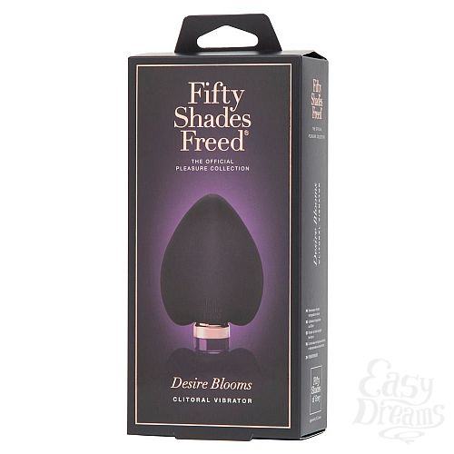  7     Fifty Shades Freed Desire Blooms Rechargeable Clitoral Vibrator