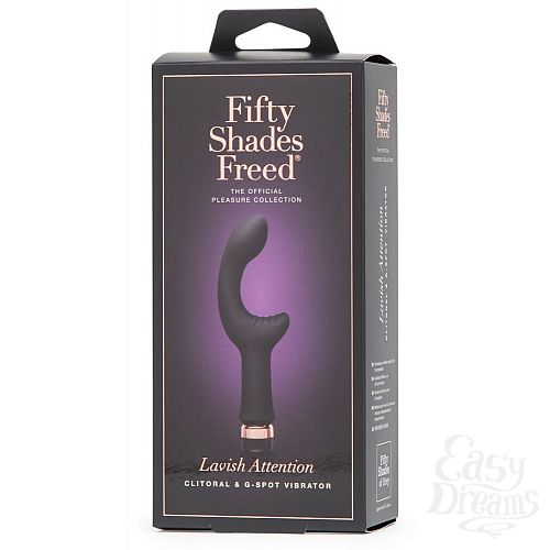  6    Fifty Shades Freed Lavish Attention Rechargeable Clitoral   G-Spot Vibrator - 18,4 .