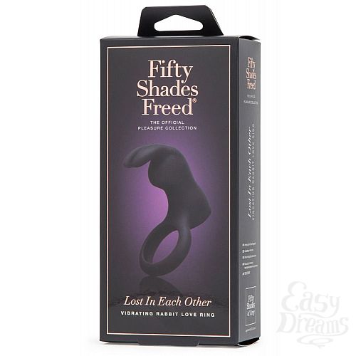  7     Fifty Shades Freed Lost in Each Other Rechargeable Rabbit Love Ring