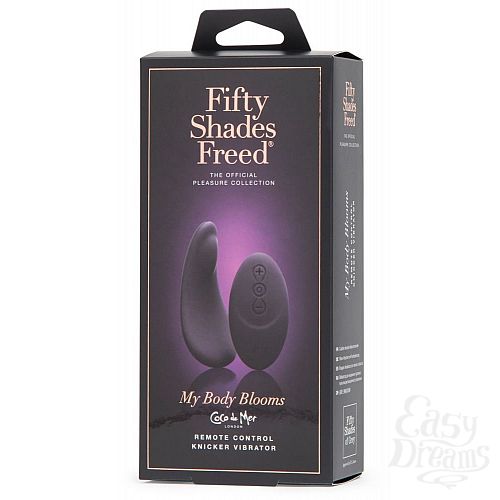  8    Fifty Shades Freed My Body Blooms Rechargeable Knicker Vibrator with Remote