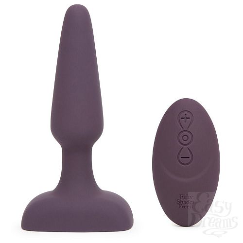  1:    Fifty Shades Freed Feel So Alive Rechargeable Vibrating Pleasure Plug - 14 .