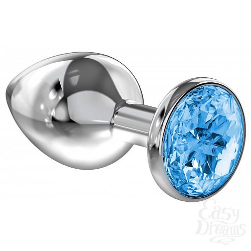  1:      Diamond Light blue Sparkle Large    - 8 .
