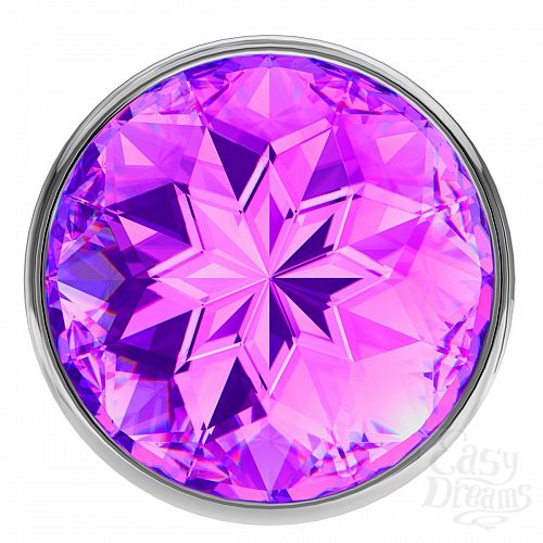  3      Diamond Purple Sparkle Large    - 8 .