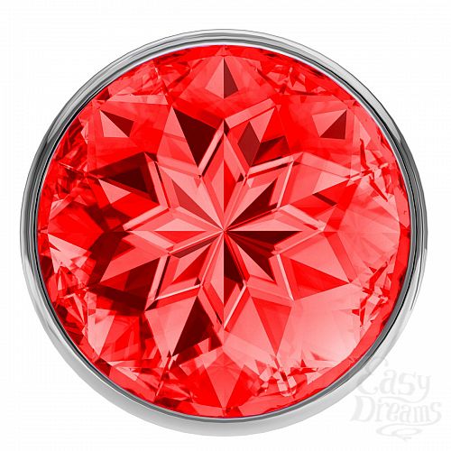  3      Diamond Red Sparkle Large    - 8 .