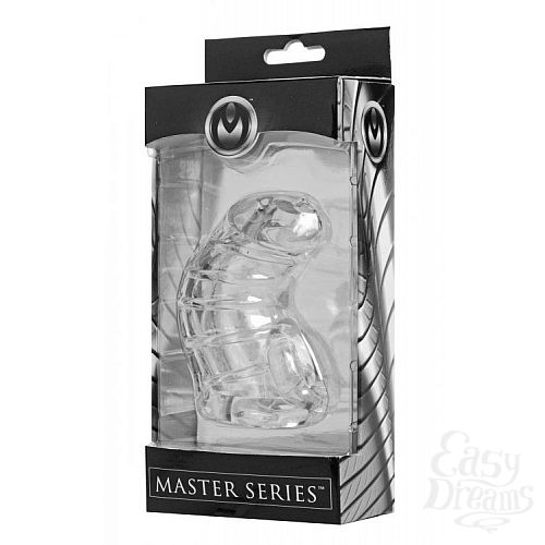  4      Detained Soft Body Chastity Cage