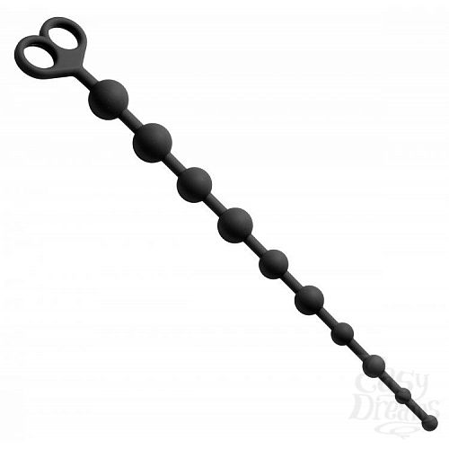  1:    Captivate Me 10 Bead Silicone Anal Beads - 34 .