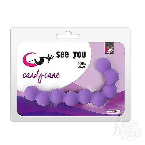  2     SEE YOU CANDY CANE ANAL BEADS - 13,1 .
