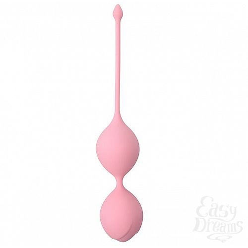 Фотография 1:  Розовые вагинальные шарики SEE YOU IN BLOOM DUO BALLS 36MM