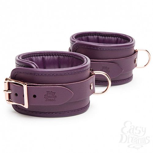  2 Fifty Shades of Grey  Fifty Shades Freed Cherished Collection Leather Ankle Cuffs - Fifty Shades of Grey 